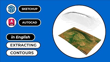 How to extract Contours using SKETCHUP and export as AUTOCAD or DWG File