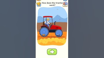 Brain Test Level 178 | How Does the Tractor Work? | Funny Puzzle Game