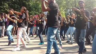 Technosmania 2k17 - Flash Mob by UCTians @ University College Of Technology,Osmania University