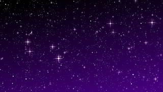 4K UHD 60 fps motion starry sky on a purple background 1
