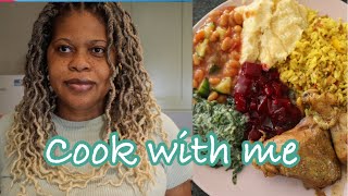 Seven colours Sunday South African Lunch| Cook with me part 2