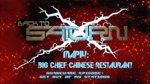Back to Saturn X E1 - Map14: Big Chief Chinese Restaurant (100%) [DOSBox]