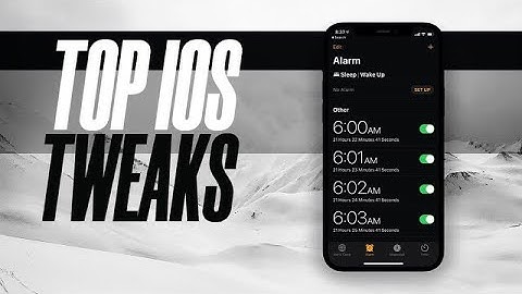 Updated Jailbreak Tweaks iOS 11/12/13/14/15.0-15.1.1 (Checkra1n, Palera1n, Unc0ver, Chimera+XinaA15)