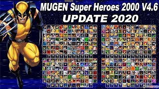 Marvel Vs DC Comics Super Heroes 2000 V4.6 Mugen Update 2020