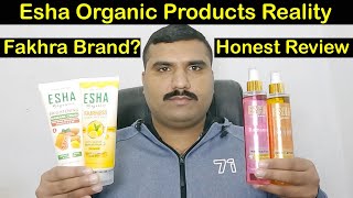 Reality About Esha Organic Face facial And Fragrance- Fakhra Khanum K Brand Par Mera Honest Review.! screenshot 3