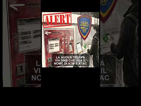 Video La nuova truffa via sms che usa il nome di Atm e Atac