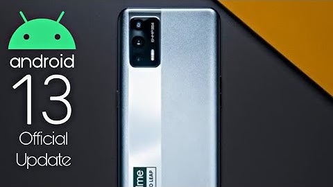 Realme X7 Max Android 13 Realme UI 4.0 Official Update
