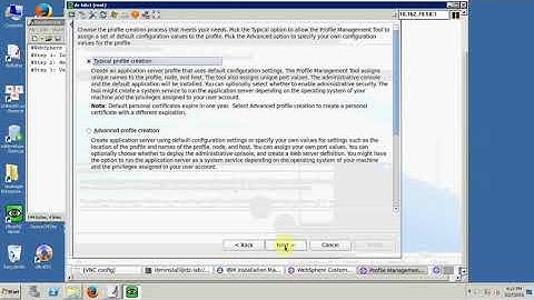 IBM WebSphere Application Server 8 5 5 Installation on linux GUI-copy