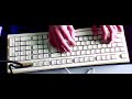 ASMR Typing on Keyboard with Soft Deep Loli Breathing