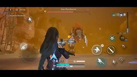 Snowbreak: Containment Zone - Neural Simulation : Iron Ouroboros Lvl V VS Katya - Blue Bolt Solo