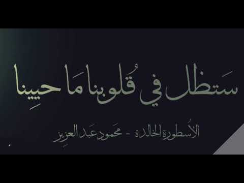 محمود عبد العزيز ايام صفانا عود و كمنجة