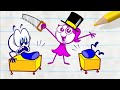 &quot;It&#39;s An Unkind Of Magic&quot; Pencilmate &amp; Pencilmiss Magic Show GONE WRONG!? | Pencilmation Cartoons!