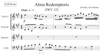 Zelenka - Alma redemptoris mater, ZWV 123