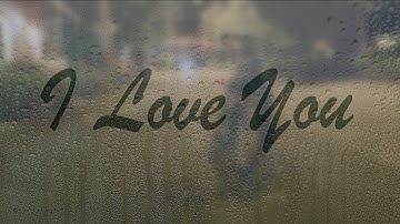 Rain Text Effect  Photoshop Tutorial