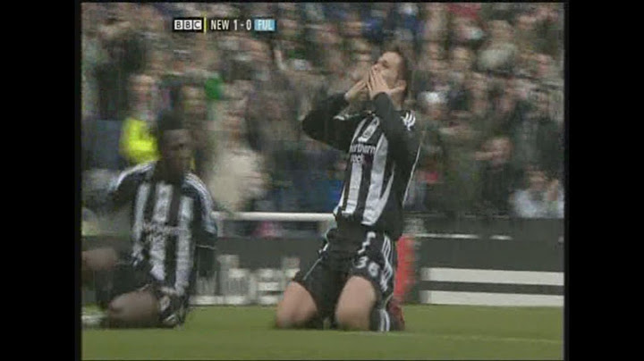 Newcastle v Fulham 2007/08 - Pr - 22/03 (2-0)