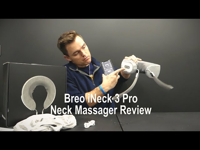 Breo iNeck3 Pro Electric Neck Massager with Heat Rechargeable Neck