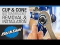 How to Remove and Install Bottom Brackets - Cup & Cone