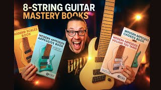 8-string Guitar Books - Learn Scales, Chords & Arpeggios