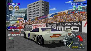 【PS1 RRR ネジコン】 RIDGE RACER REVOLUTION 上級 Type-Z WHITE ANGEL