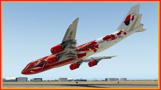 Worst Boeing 747-800 Emergency Landing | X-Plane 11