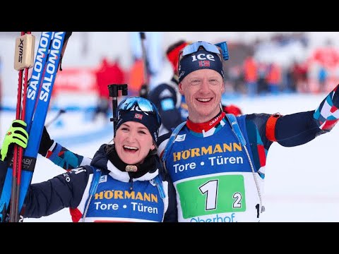 MONDIAUX BIATHLON 2023 - Johannes Boe poursuit son invincibilité avec le relais mixte