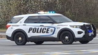 Cartersville Police Department (Four Patrol Vehicles) Responding