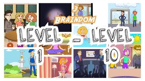 Braindom 3 - Level 1-10 be smart in solving each level of the puzzle! #games #Braindom3 #puzzles