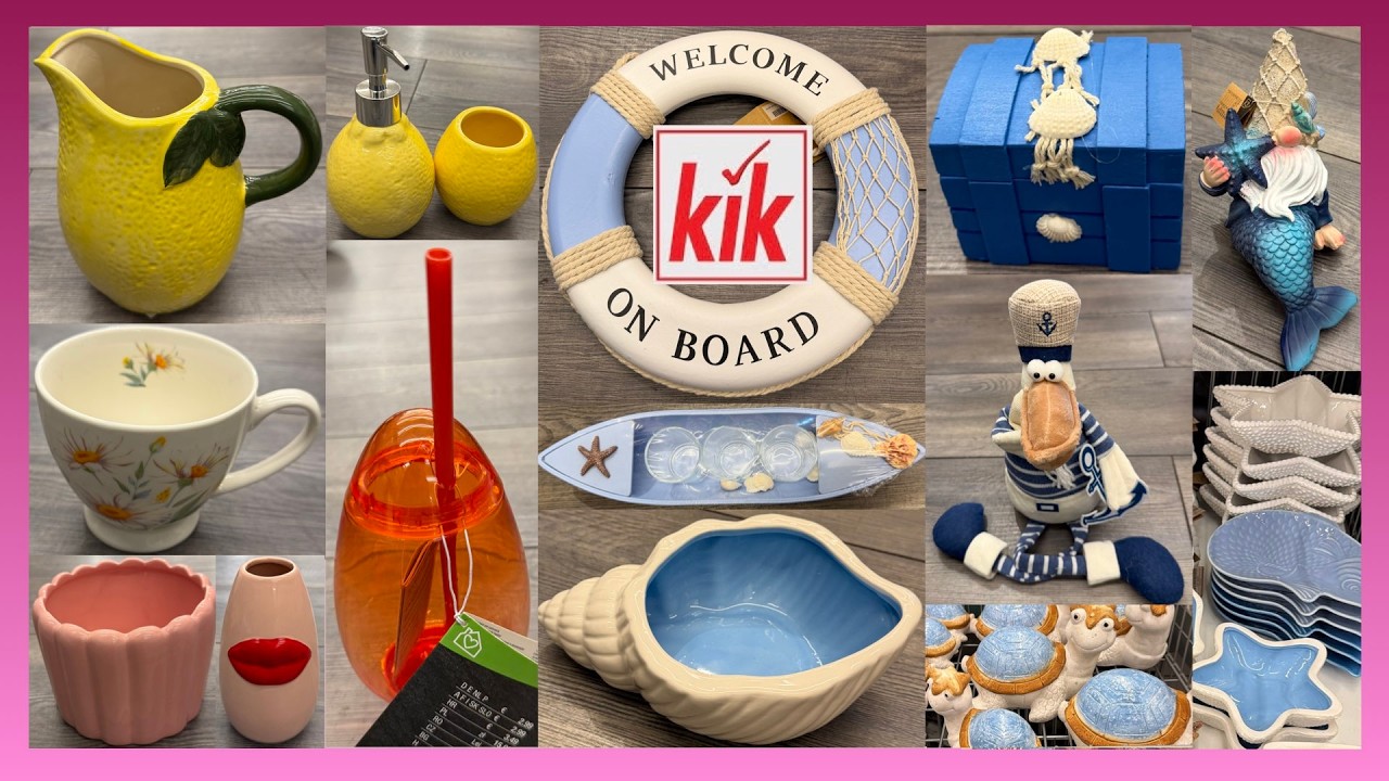 **KIK** Maritime Deko und mehr