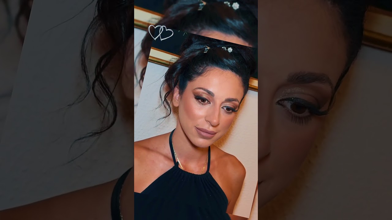 Magnetic look✨eyeliner makeup glitter 