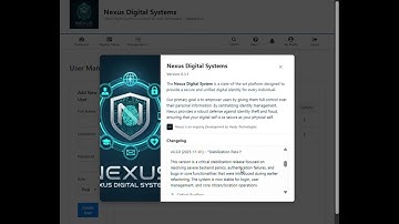 Nexus Digital Systems Update v0.4.0 #nexusdigitalsystems
