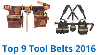 9 Best Tool Belts 2016