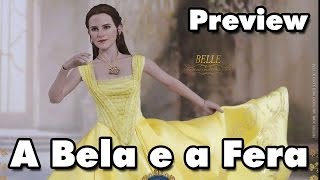 Boneca BELA Emma Watson do filme A Bela e a Fera Hot Toys - PREVIEW