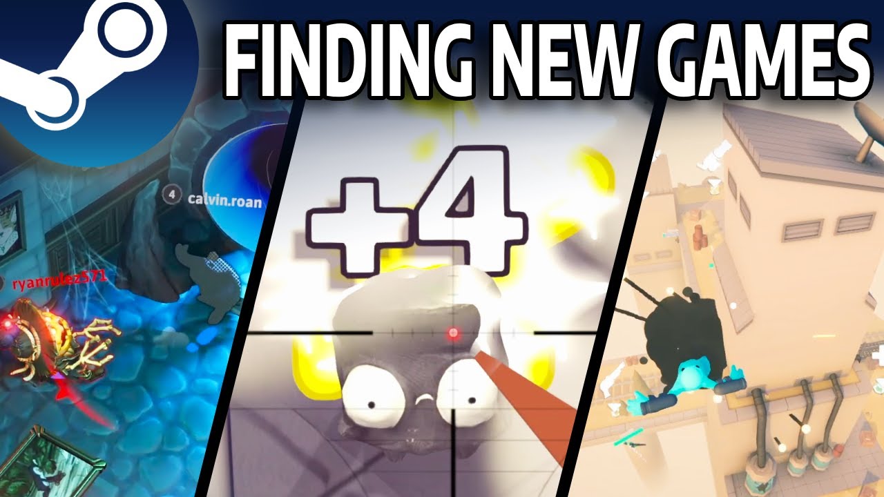 My friends and I try to find the BEST FREE STEAM game - YouTube