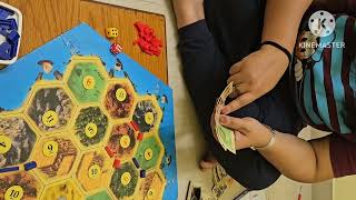 How to play Catan Board Game explained in Hindi!!