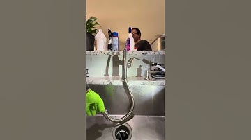 Replacing a Kitchen Faucet #plumbing #plumber #plumbproud #kitchenfaucet #howto #diy #asmr #shorts