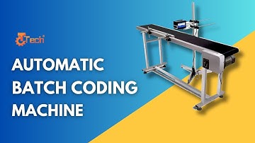 Affordable Automatic Batch Coding Machine  l  MRP, Date Inkjet Printer with Feeder Conveyor