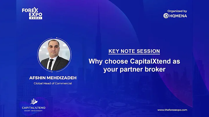 Afshin Mehdizadeh (GHOC) at Forex Expo 2022 Dubai | CapitalXtend