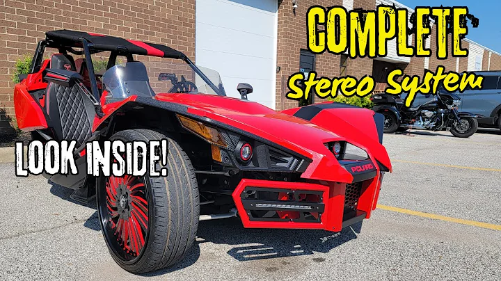 Polaris Slingshot Stereo Installation in Mentor Ohio  Custom Audio by Stereo Installs