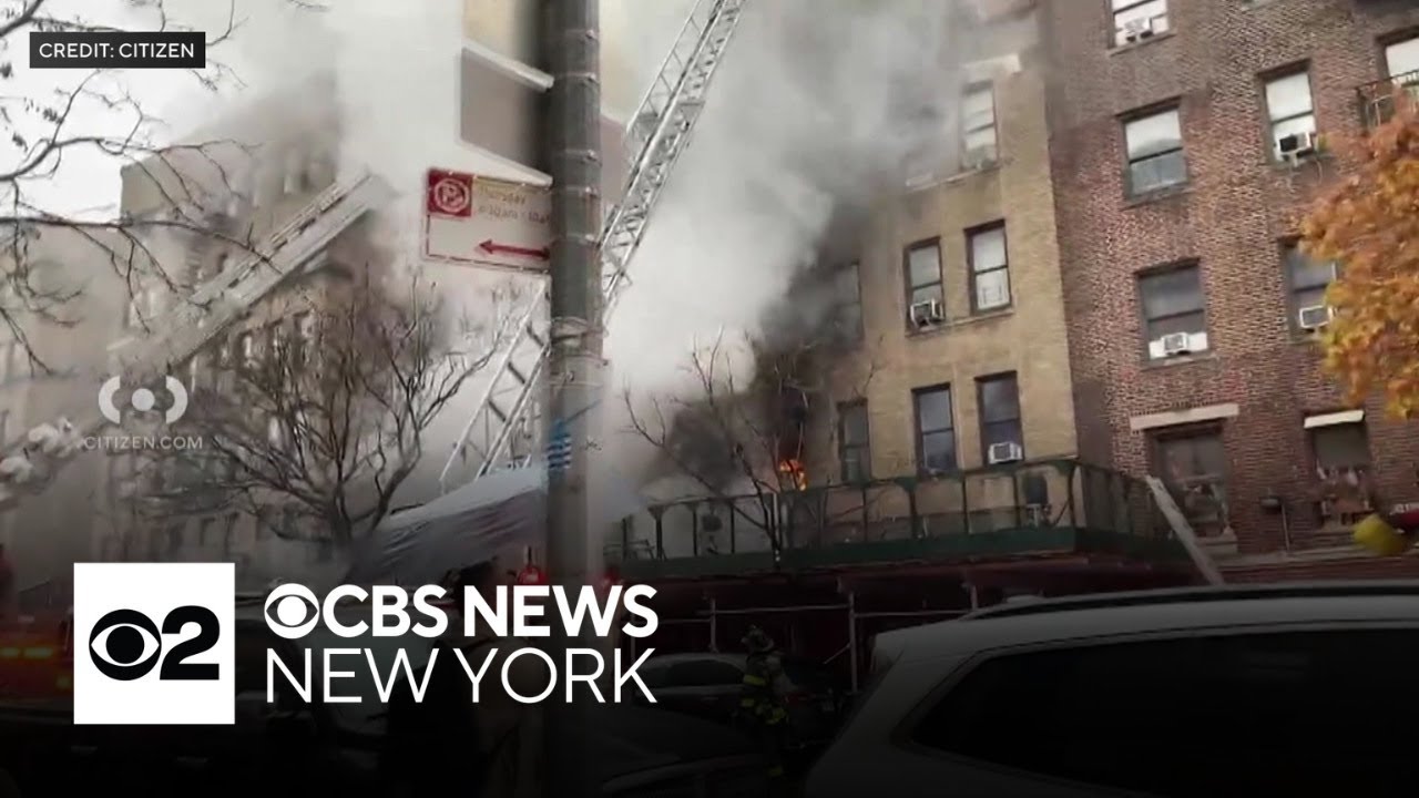 More than a dozen hurt in Inwood apartment fire - YouTube