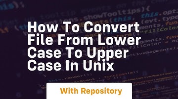 How to convert file from lower case to upper case in unix
