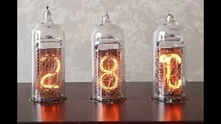 Pi Zero Nixie Tube thermometer and humidity meter
