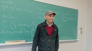 Lecture 13: Orthogonal Polynomials | Mathematics Inspired by Quantum Field Theory