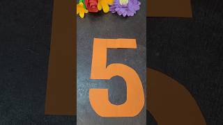 Paper Number Cutting 5 Step By Step Without Template