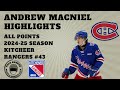 Andrew MacNiel | All Points 2024-25 Season | 2025 NHL Draft Prospect | Montreal Canadiens