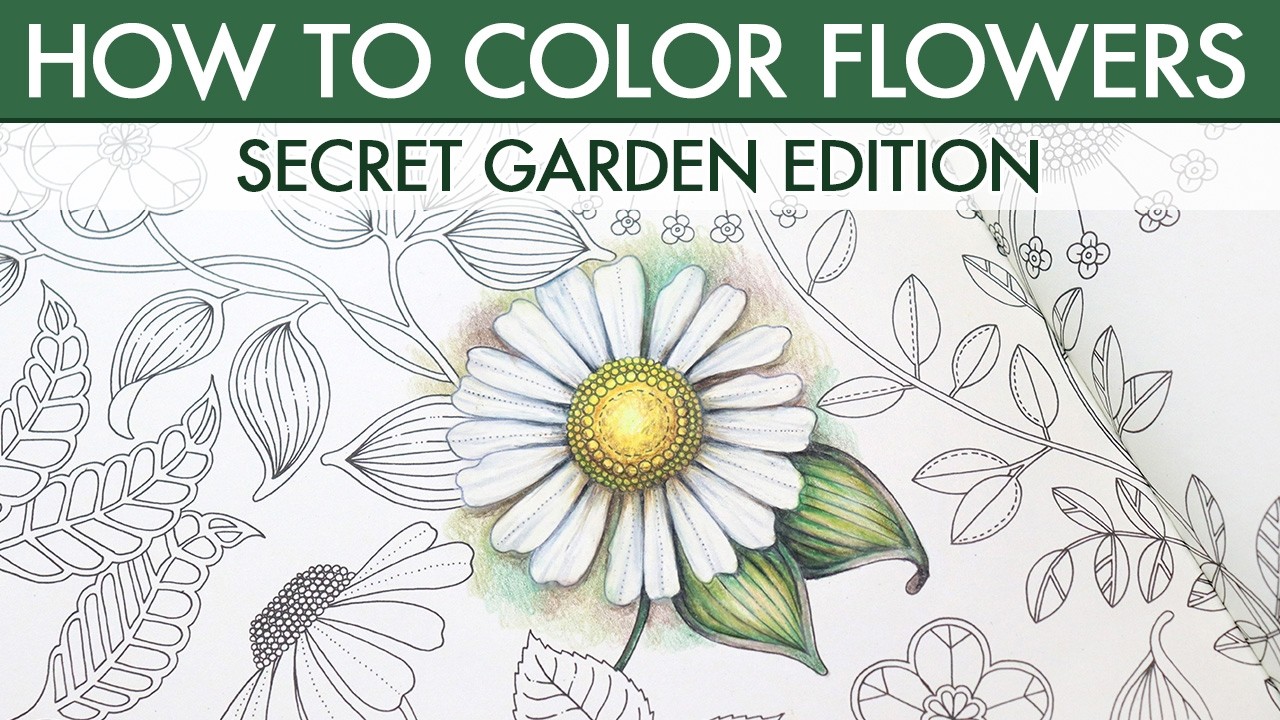 How To Color Flowers