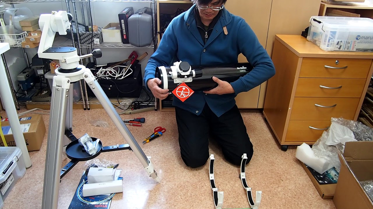 How to assemble and adjust your first astronomical telescope - YouTube