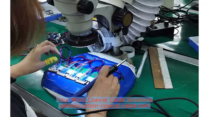 micro coaxial cable controlled bend radius lvds over ethernet cable awg-40 micro-coax Shenzhen China