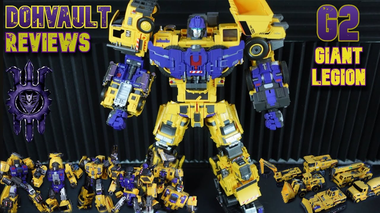 The ULTIMATE G2 Devastator! Giant Legion Box Set Review!