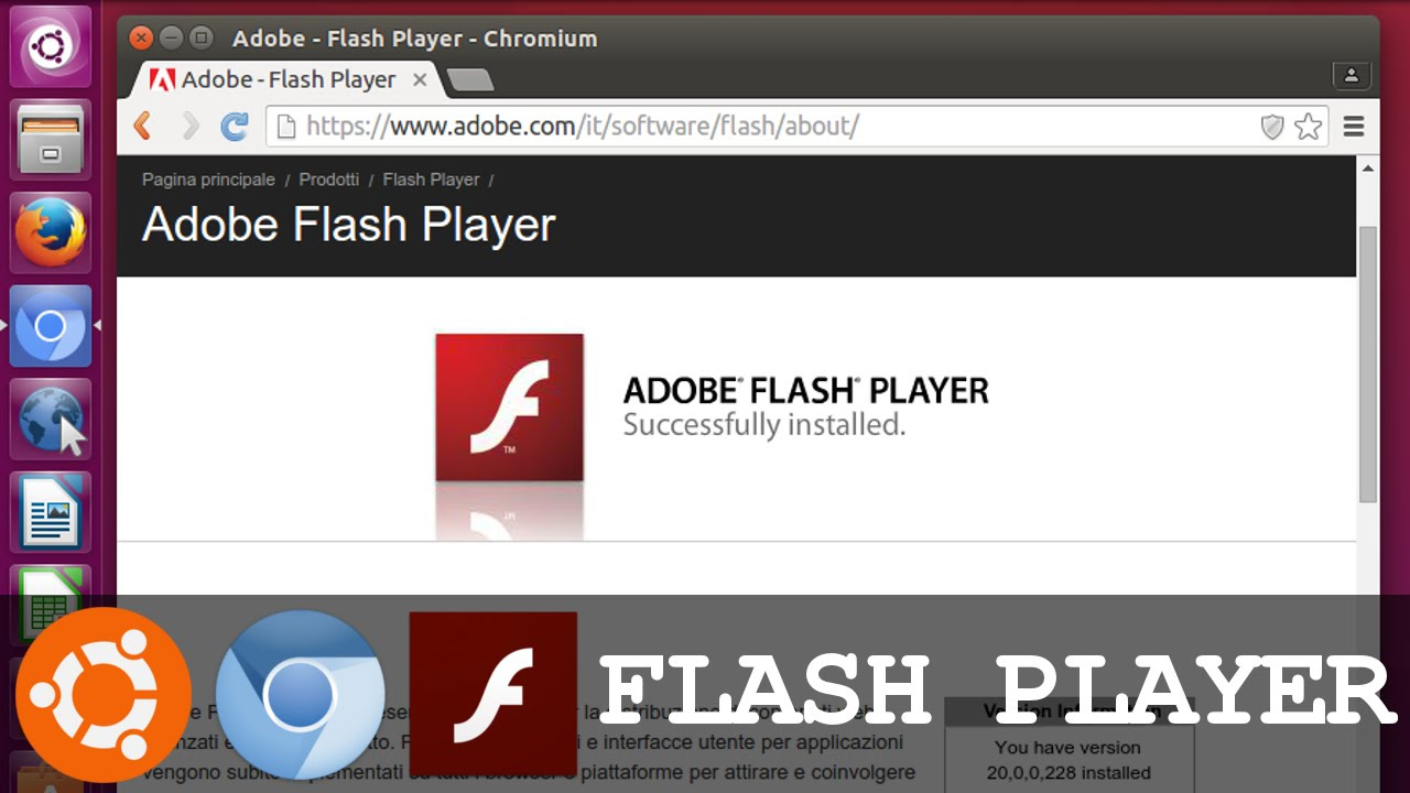 google chrome flash player New Update Install and Test Flash Player On Chrome Browser Web (Ubuntu)