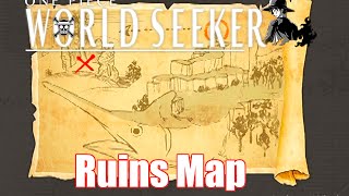 One Piece: World Seeker Side Mission | Ruins Map - Treasure Location